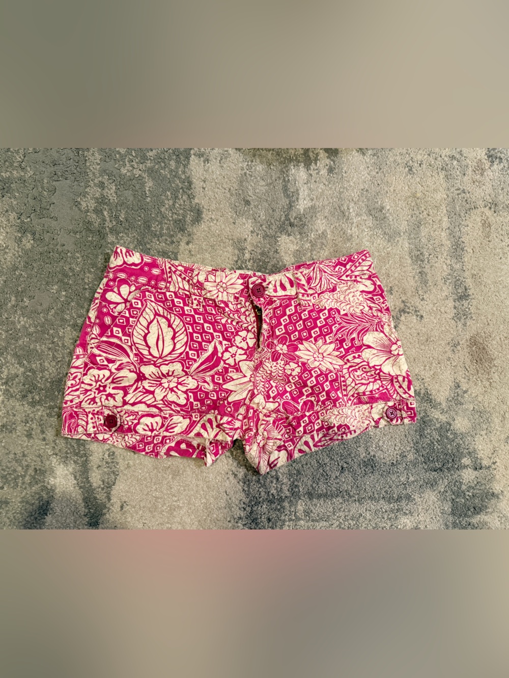 Women’s UnionBay Pink Floral Print Shorts